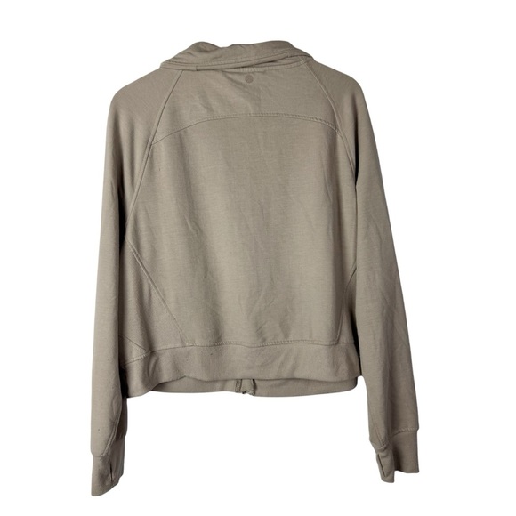 Danskin Light Brown Full Zip Athletic Jacket L - Picture 2 of 4